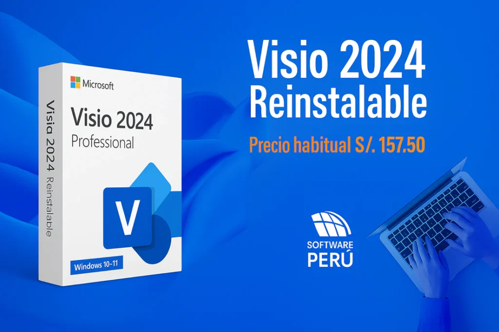 Visio 2024 Reinstalable en Colombia – Licencia Original y Segura