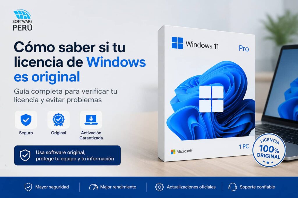Cómo saber si tu licencia de Windows es original y evitar problemas en tu computadora