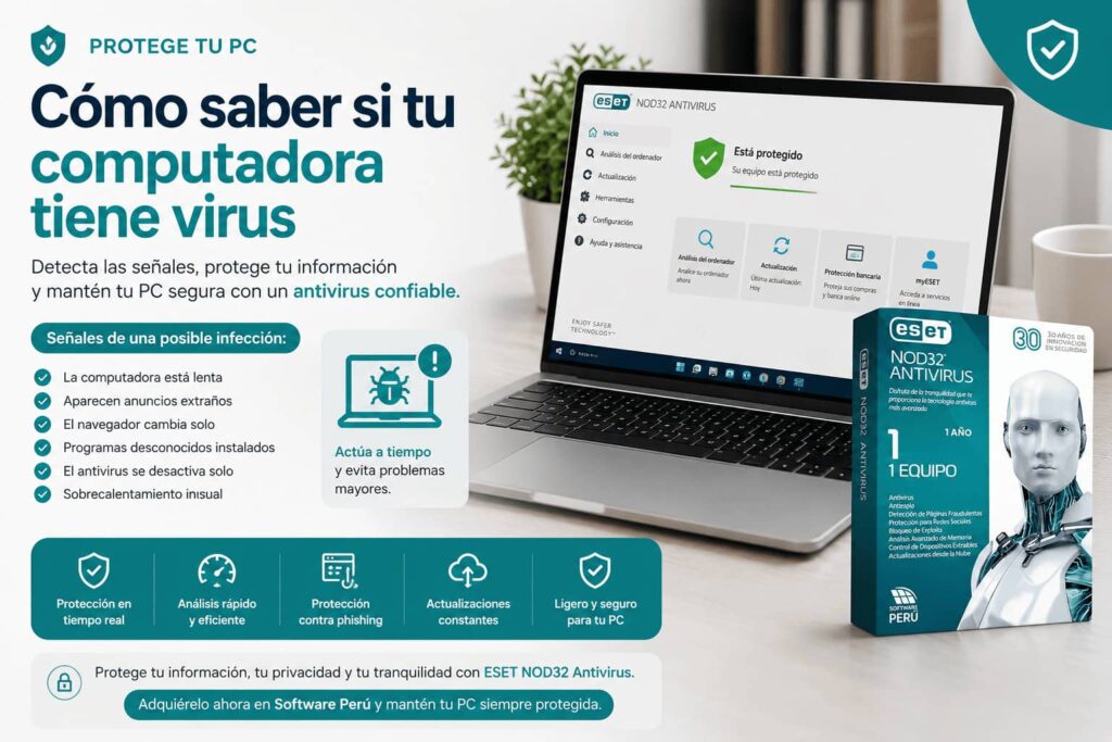 Cómo saber si tu computadora tiene virus y qué hacer para protegerla